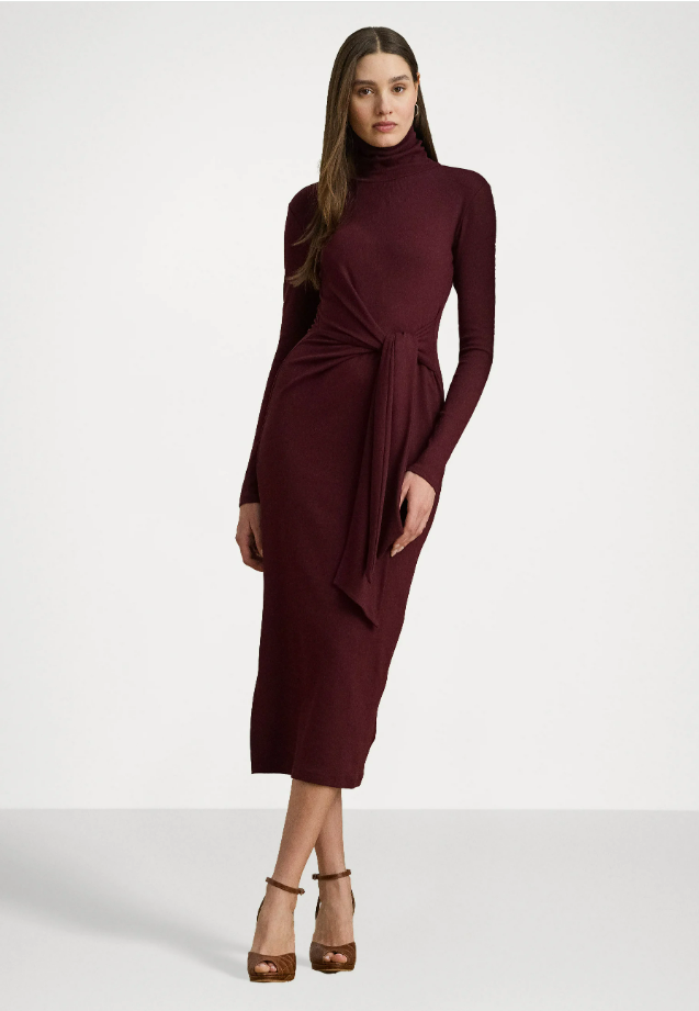 فستان Z PASKIEM اليومي باللون البني